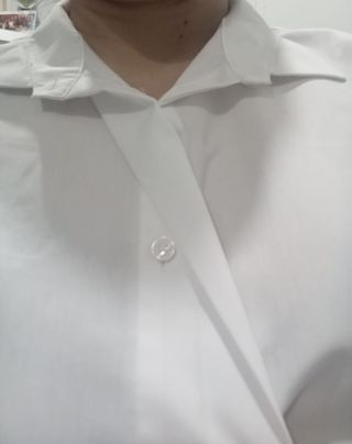 Camisa blanca mujer manga larga