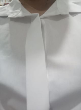 Camisa blanca mujer manga larga