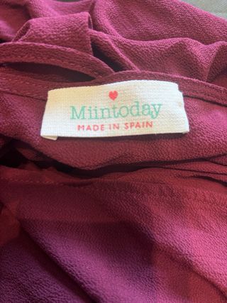 Camiseta Miintoday manga acampanada