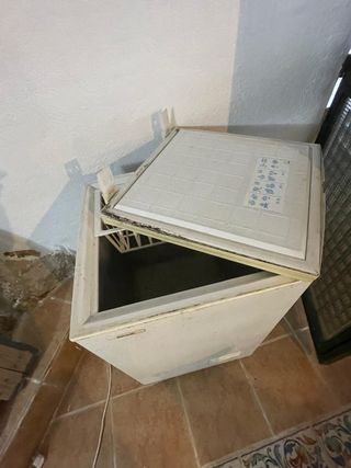 Arcón congelador blanco