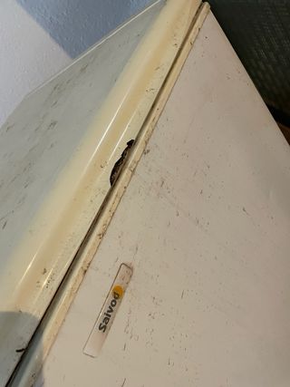 Arcón congelador blanco