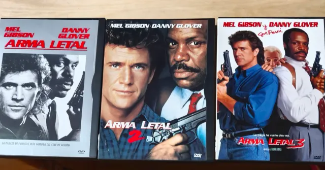 Pack 3 Películas Arma Letal DVD