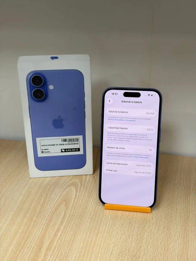 iPhone 16 128GB Ultramarine