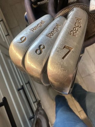 Bolsa de golf con palos