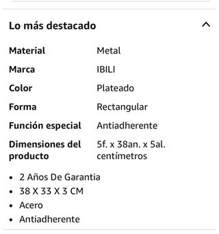 Molde para 4 baguettes Ibili