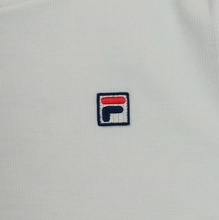 Camiseta Fila Blanca Cropped