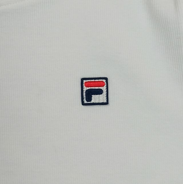 Camiseta Fila Blanca Cropped