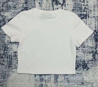 Camiseta Fila Blanca Cropped