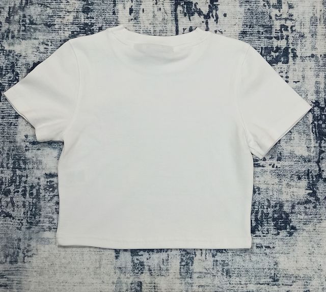 Camiseta Fila Blanca Cropped