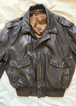 Chaqueta Schott 184sm Marrón