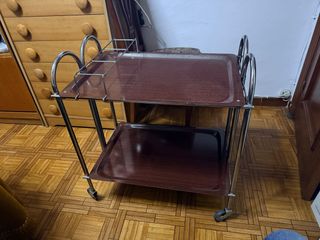 Mesa camarera auxiliar plegable