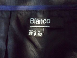 Falda de lentejuelas azul