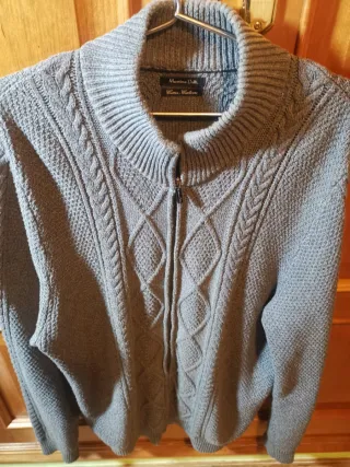 Chaqueta Cuero y Lana Vintage TORRAS