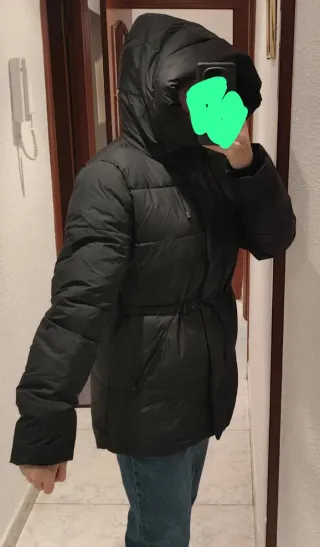 Plumas chica negra talla M