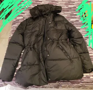 Plumas chica negra talla M