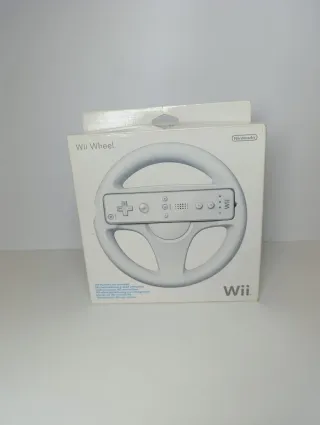 Volante originale Nintendo Wii con scatola