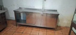 Mesa de trabajo acero inoxidable