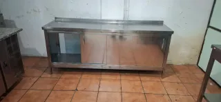 Mesa de trabajo acero inoxidable