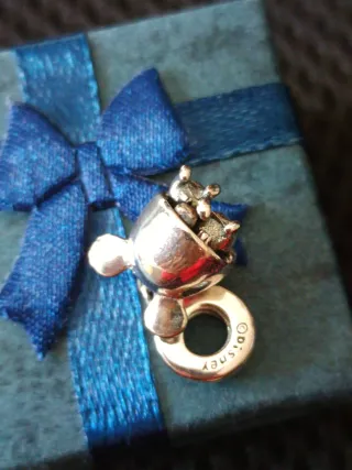 Charm Pandora Disney Plata