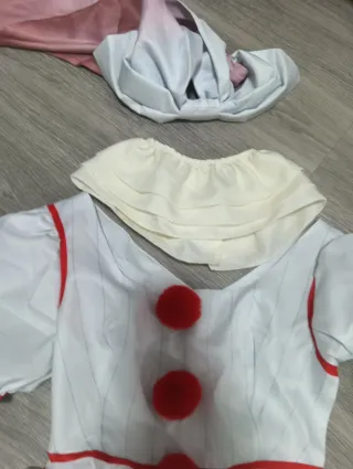 Disfraz payaso niña talla única