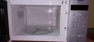 Microondas Bosch gris plata