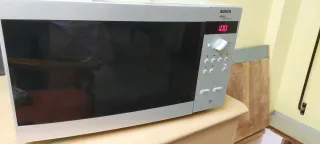 Microondas Bosch gris plata