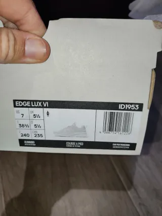 Adidas Edge Lux VI Talla 38.5 sin estrenar