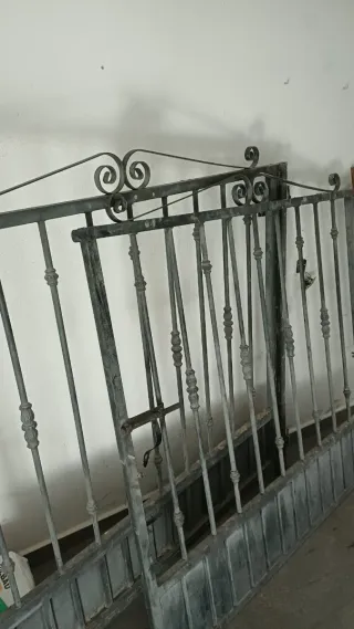 Puertas de garaje de hierro forjado