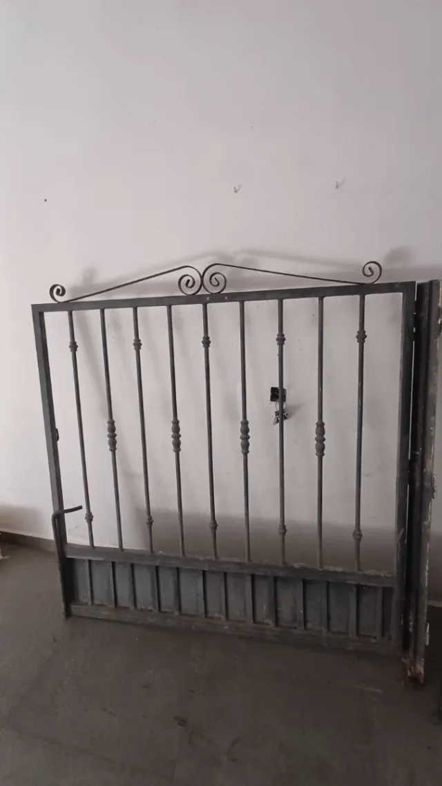 Puertas de garaje de hierro forjado