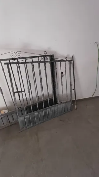 Puertas de garaje de hierro forjado