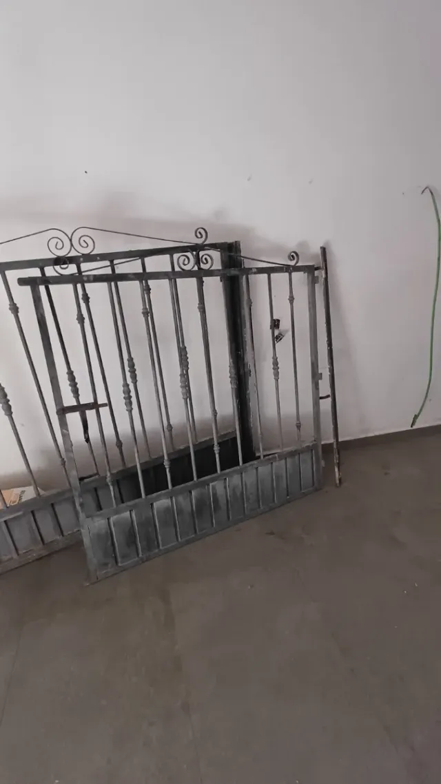 Puertas de garaje de hierro forjado