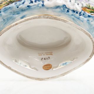 Centro de mesa porcelana portuguesa