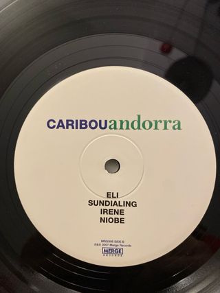 Caribou Andorra Vinile 2007 1ª Edizione USA