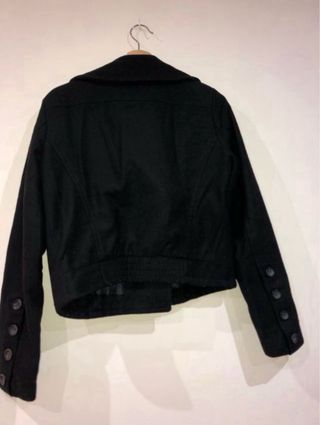 Chaqueta negra botones talla L