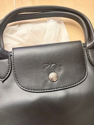 Bolso Longchamp Cuero Negro