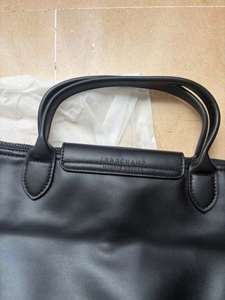Bolso Longchamp Cuero Negro