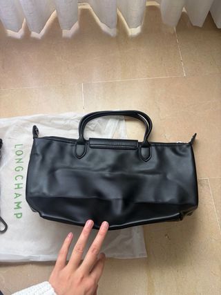 Bolso Longchamp Cuero Negro