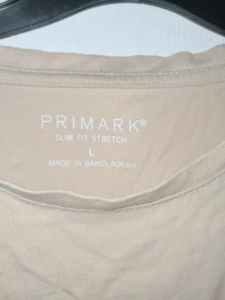 Camiseta Primark Slim Fit Stretch Talla L