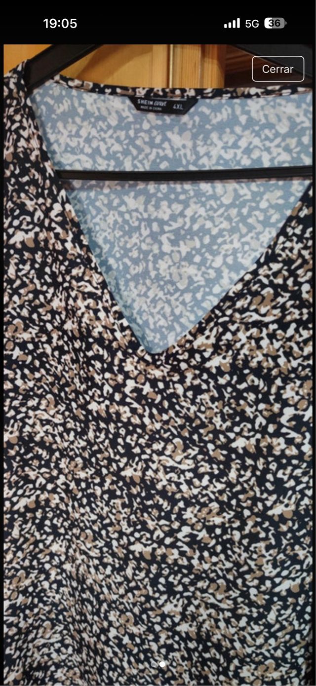Blusa estampada leopardo