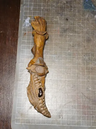 Coltello brasiliano decorato