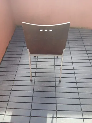 Sillas comedor madera y metal