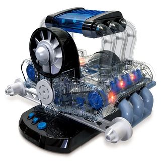 Maqueta Kit Motor 6 Cilindros 4 Tiempos Escala 1/6
