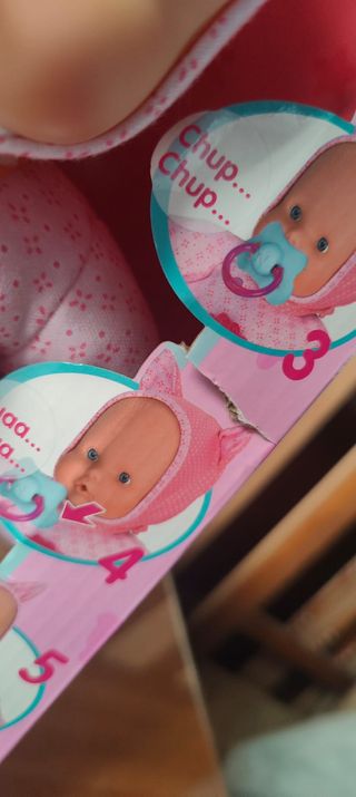 Nenuco Muñeca Bebé Suave 5 Funciones