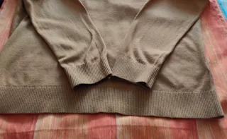 Jersey Tommy Hilfiger Algodón Cachemira Ocre XXL