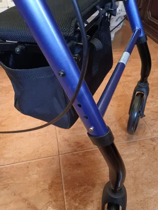 Andador para mayores azul