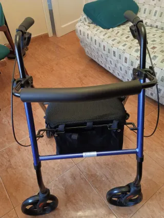 Andador para mayores azul