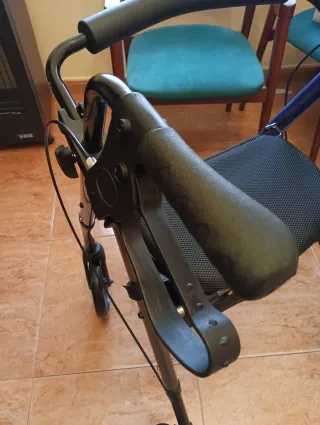 Andador para mayores azul