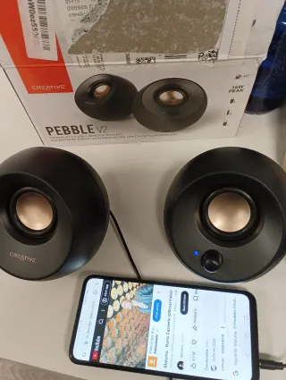 Creative Pebble V2 Altoparlanti da Scrivania USB-C