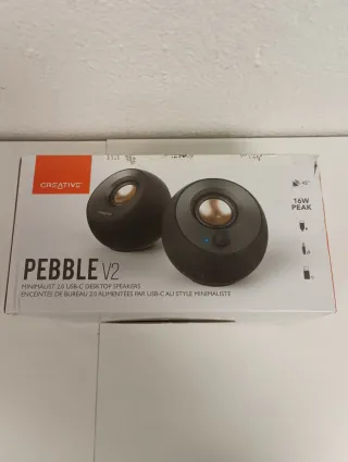 Creative Pebble V2 Altoparlanti da Scrivania USB-C