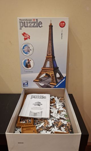 Puzzle 3D Ravensburger Torre Eiffel